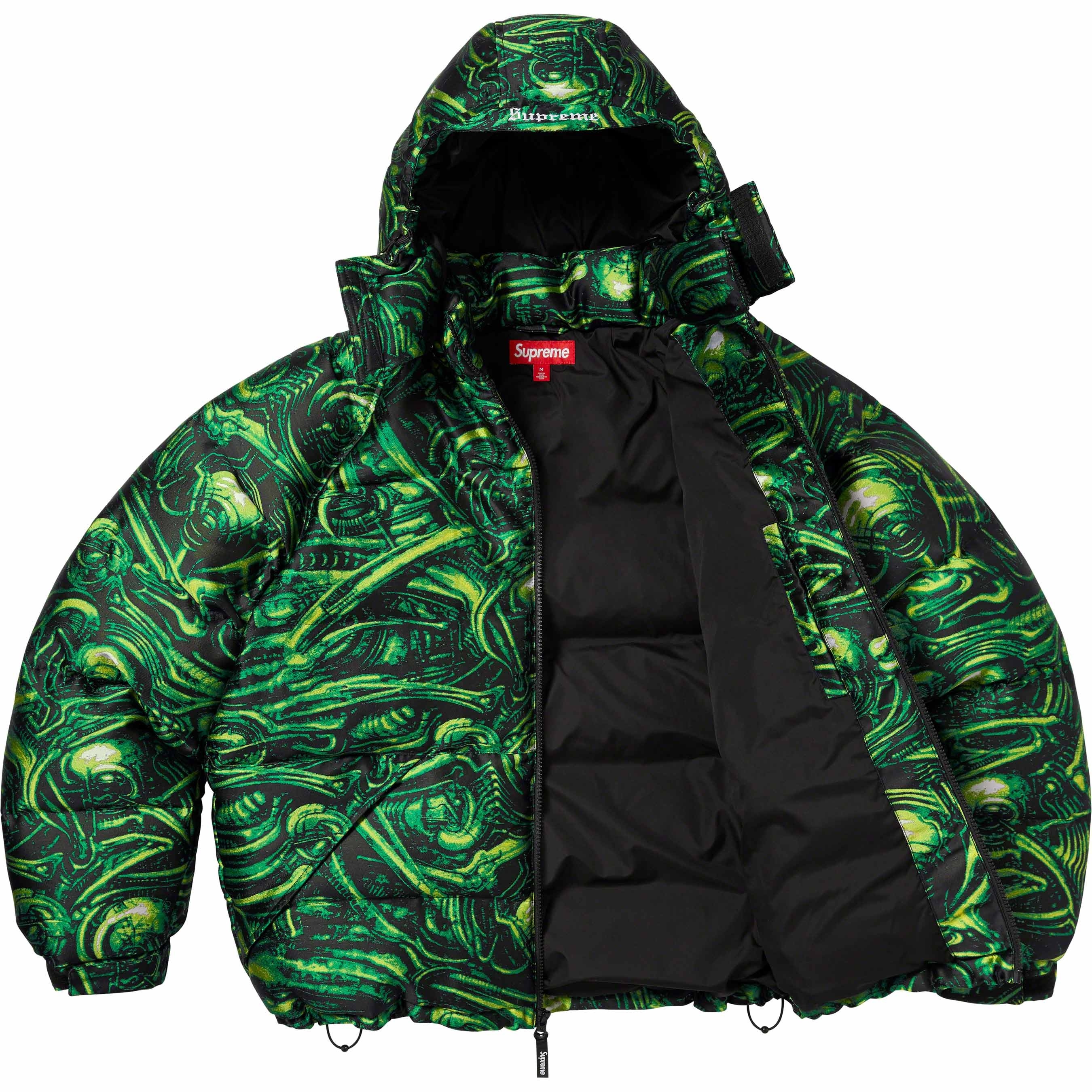 H.R. Giger Jacquard Down Puffer Jacket view 9